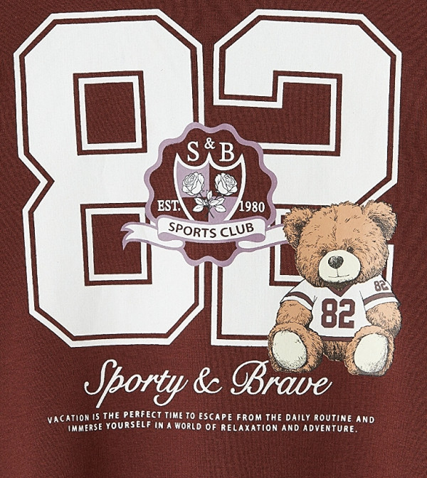LC Waikiki  Sweatshirts - Brown Sweatshirts