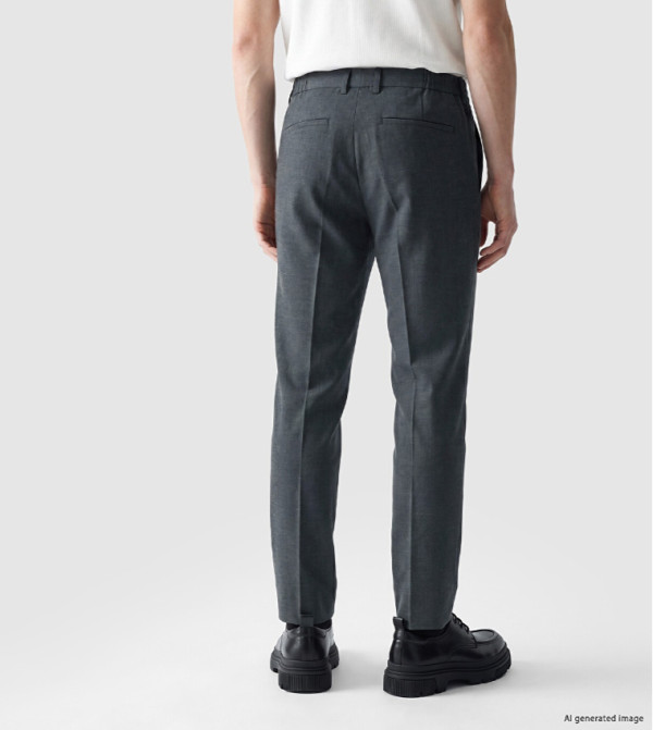 LC Waikiki  Formal Pants - Grey Formal Pants