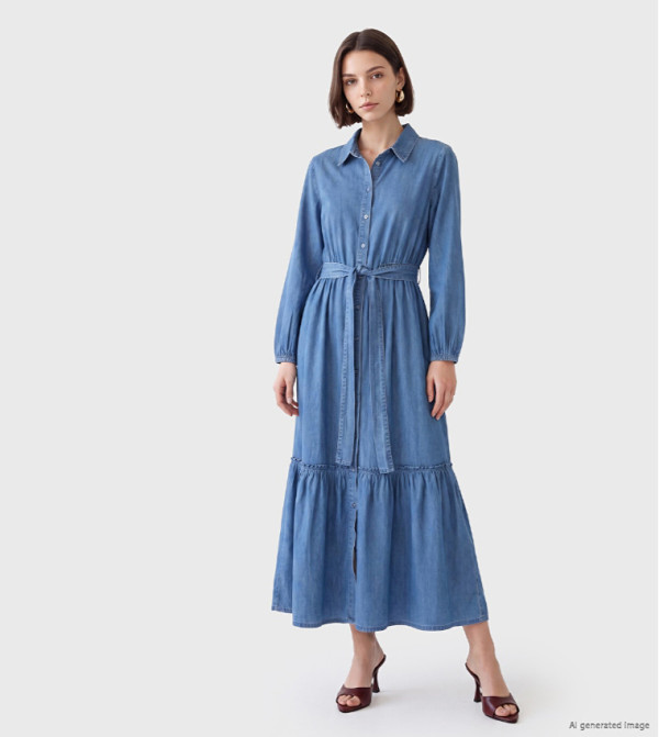 اٍل سي واي كيكي  فساتين ماكسي  - نيلي  Maxi Dresses