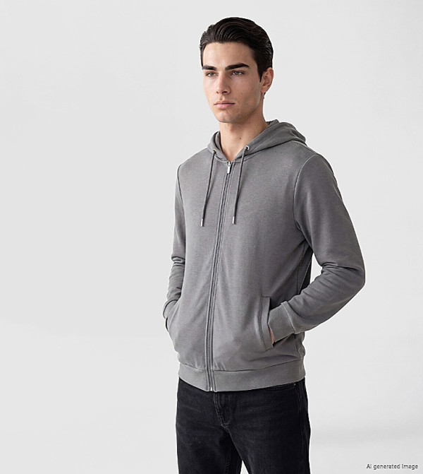 LC Waikiki  Jackets & Coats - Grey Casual Jackets