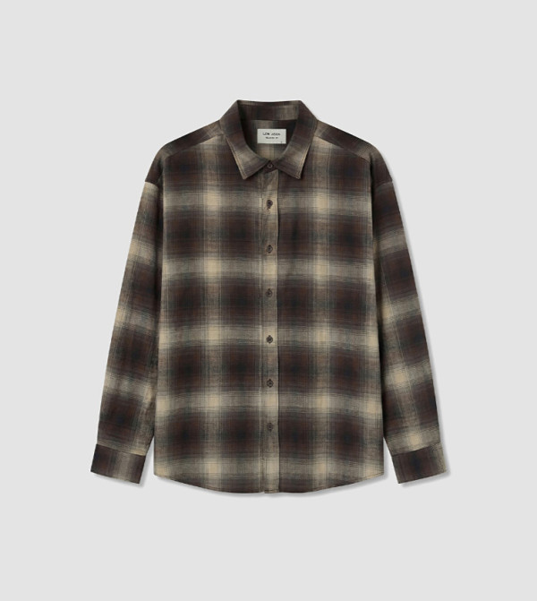 LC Waikiki  heritage-tartan - Brown Long Sleeves