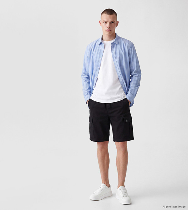 اٍل سي واي كيكي  شورت كارجو - سراويل كارجو - أسود Cargo Shorts