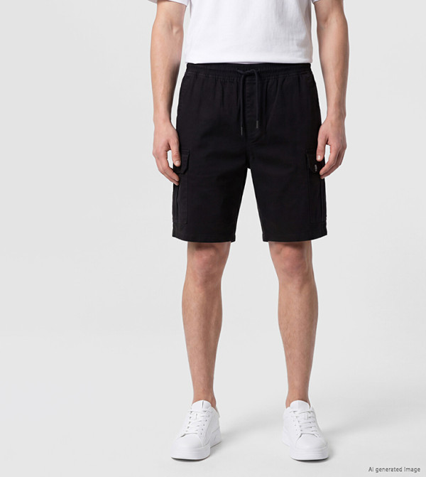 اٍل سي واي كيكي  شورت كارجو - سراويل كارجو - أسود Cargo Shorts