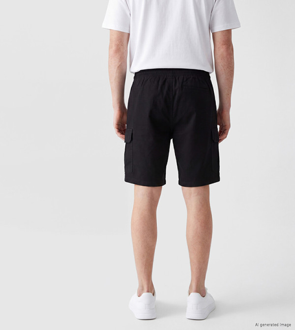 اٍل سي واي كيكي  شورت كارجو - سراويل كارجو - أسود Cargo Shorts