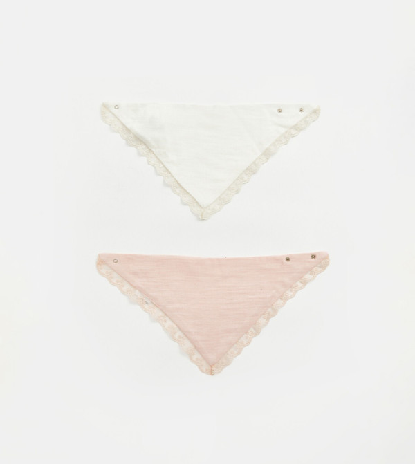 LC Waikiki  Bibs & Hanky - Pink Bibs & Hanky
