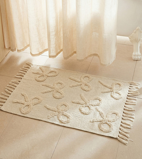 اٍل سي واي كيكي  مفارش حمام وستائر  - بيج Bathmats & Curtains