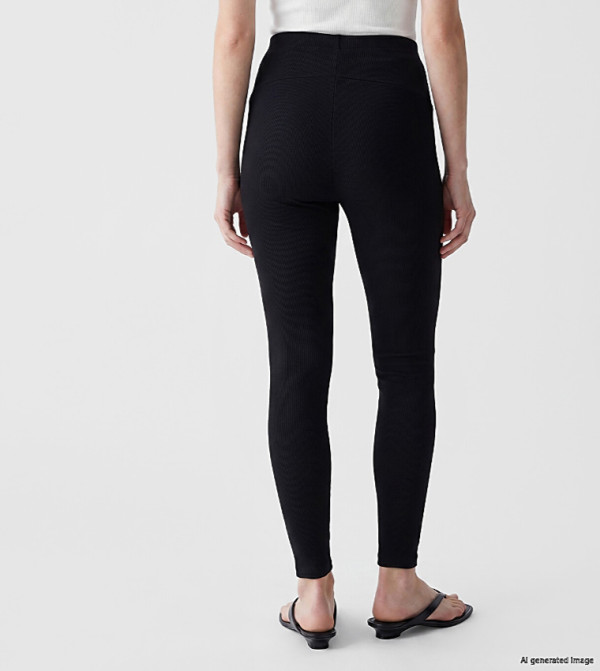 LC Waikiki  Maternity Clothing - BLACK Pants & Leggings