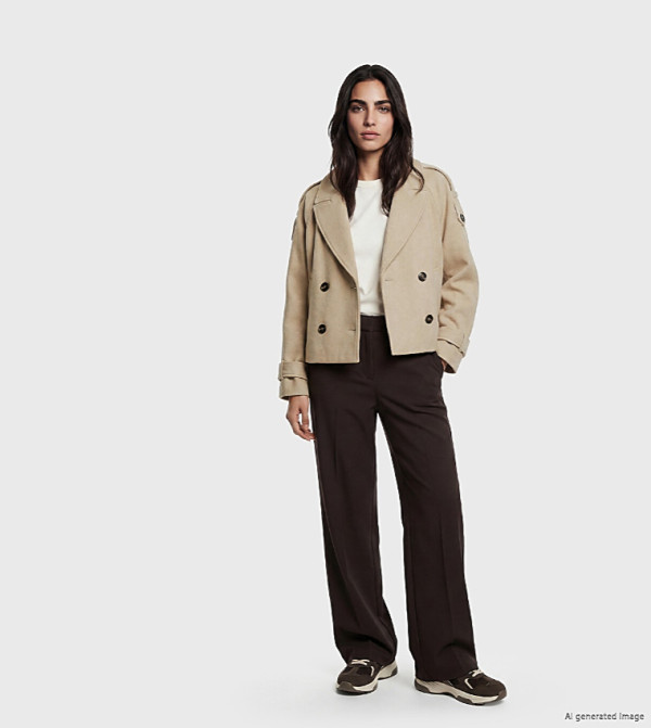 LC Waikiki  Overcoats - Beige Overcoats