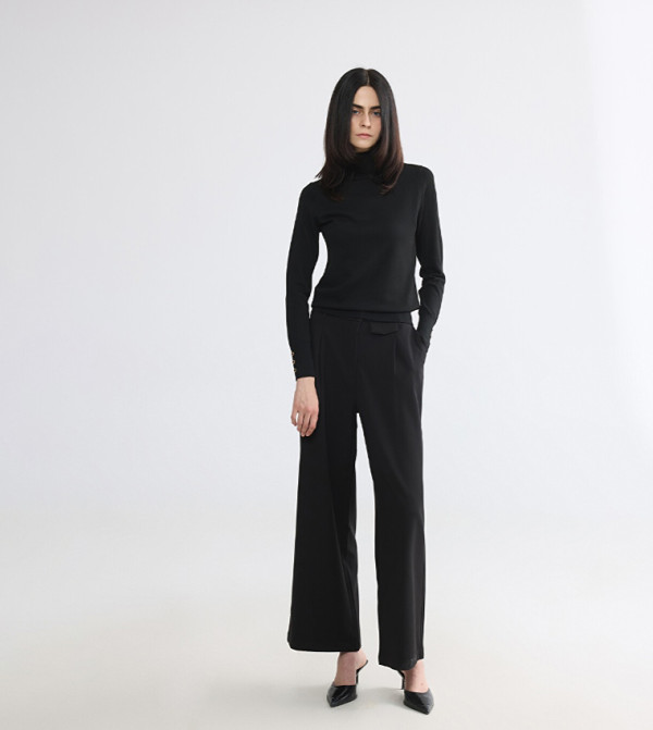 LC Waikiki Formal Pants - BLACK Formal Pants
