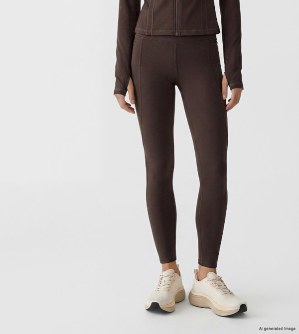 LC Waikiki  Tights - Brown Tights