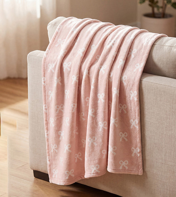 LC Waikiki  Blankets & Throws - Pink Blankets & Throws