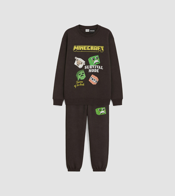 LC Waikiki  Sets - Brown Tracksuits