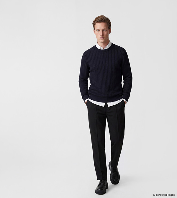 LC Waikiki Pants & Chinos - BLACK Formal Pants