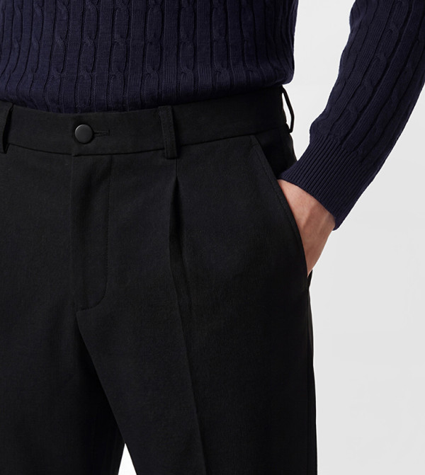 LC Waikiki Pants & Chinos - BLACK Formal Pants