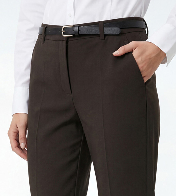 LC Waikiki  Formal Pants - Brown Formal Pants