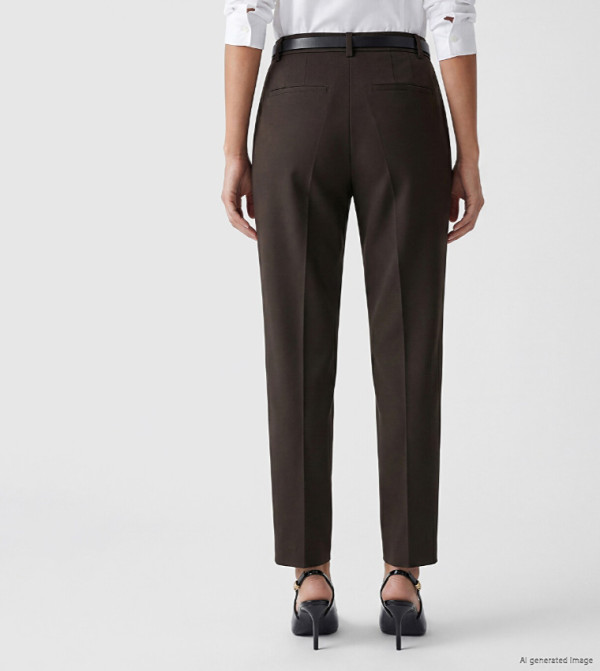 LC Waikiki  Formal Pants - Brown Formal Pants