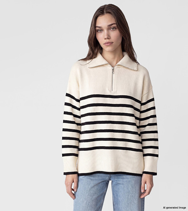 LC Waikiki Sweatshirts - Off White Sweatshirts