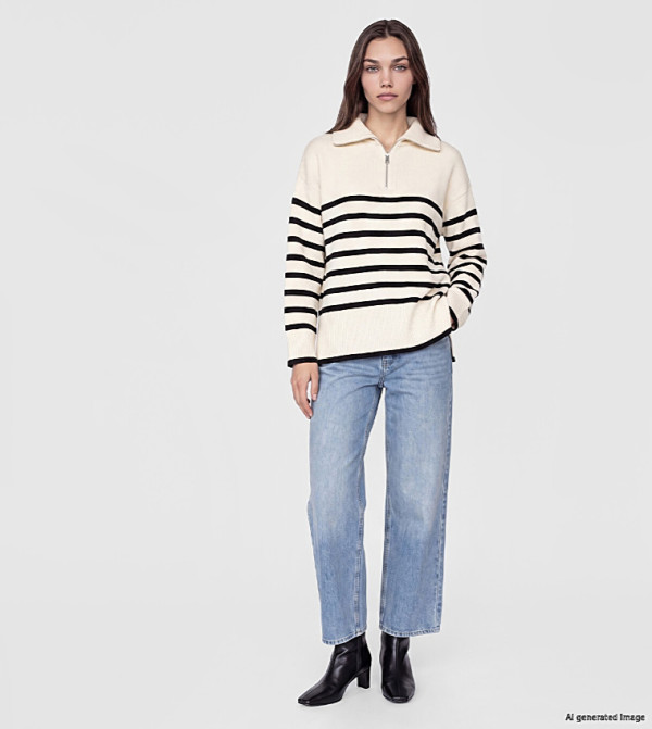 LC Waikiki Sweatshirts - Off White Sweatshirts