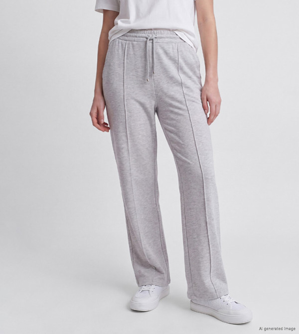 اٍل سي واي كيكي  بناطيل رياضية - رمادي Sweatpants