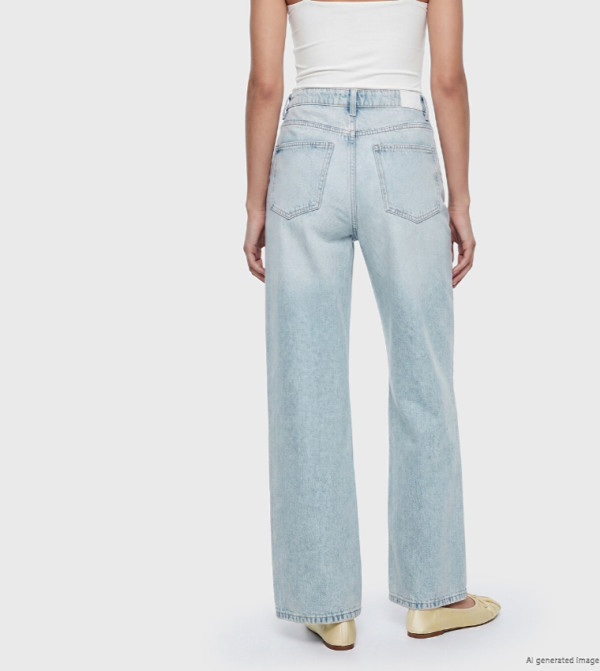 LC Waikiki  Straight Jeans - Blue Straight Jeans