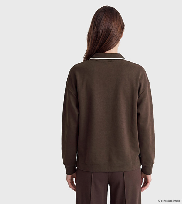 LC Waikiki  Polo T-Shirts - Brown Polo T-shirts