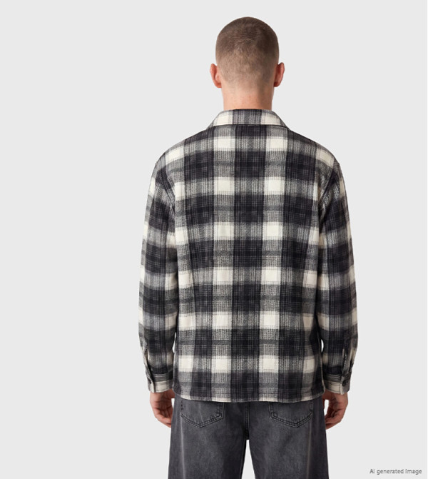 LC Waikiki  Casual Shirts - BLACK Long Sleeves