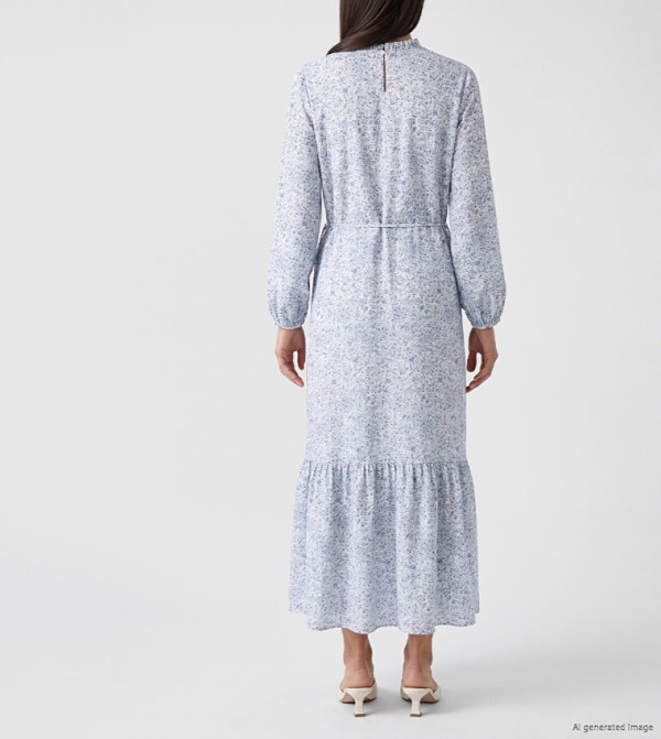 LC Waikiki  Maxi Dresses - Blue Maxi Dresses