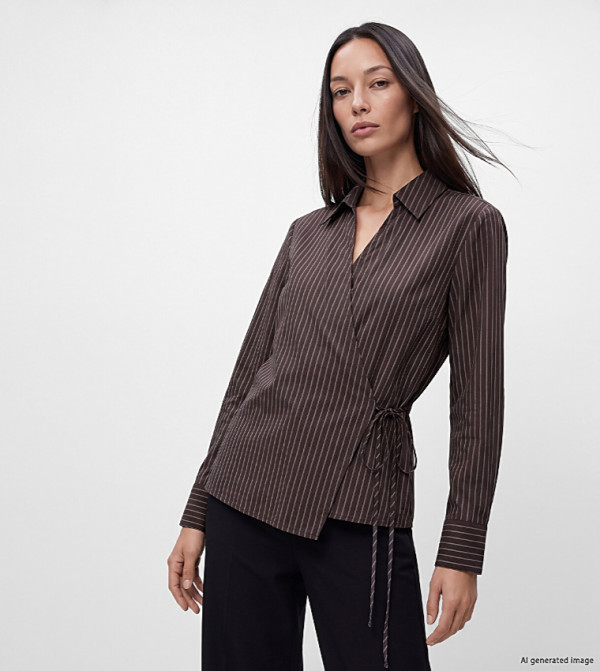 LC Waikiki  Tops - Brown Shirts