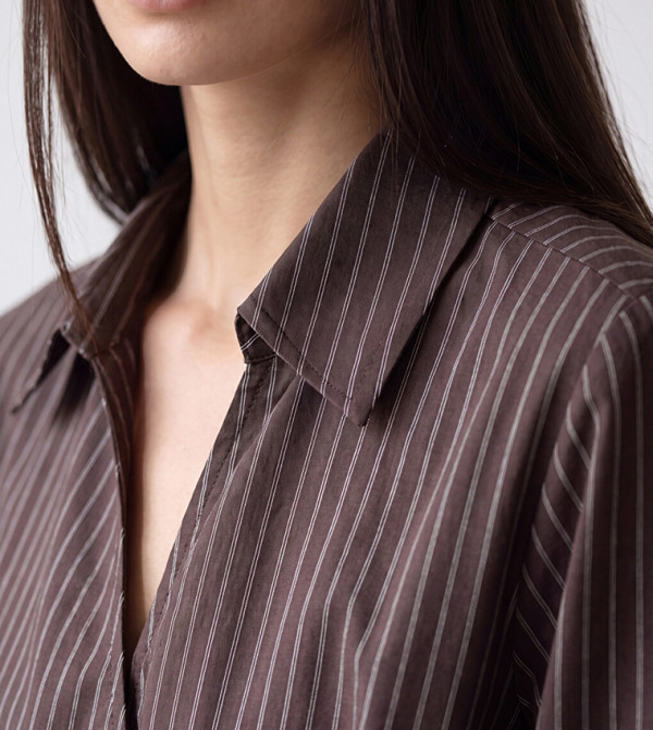 LC Waikiki  Tops - Brown Shirts