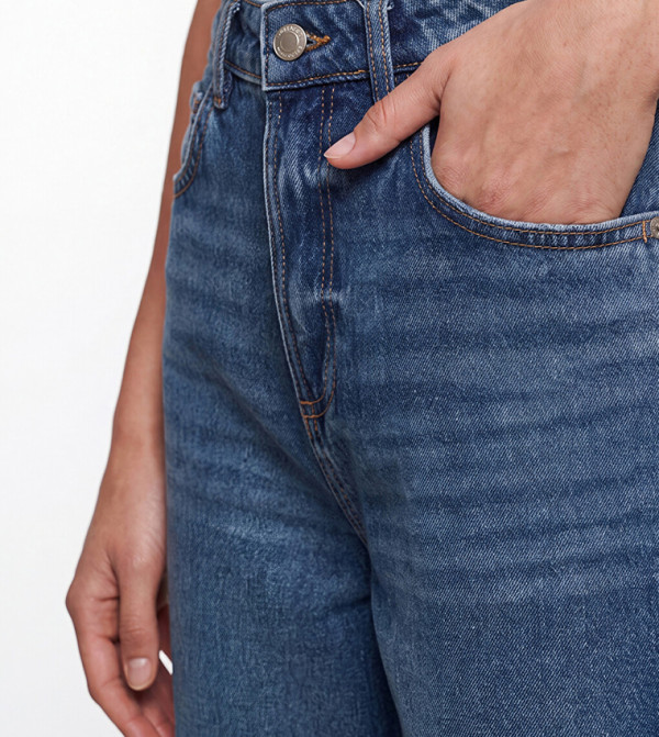 LC Waikiki  Wide Leg Jeans - Indigo Wide Leg Jeans
