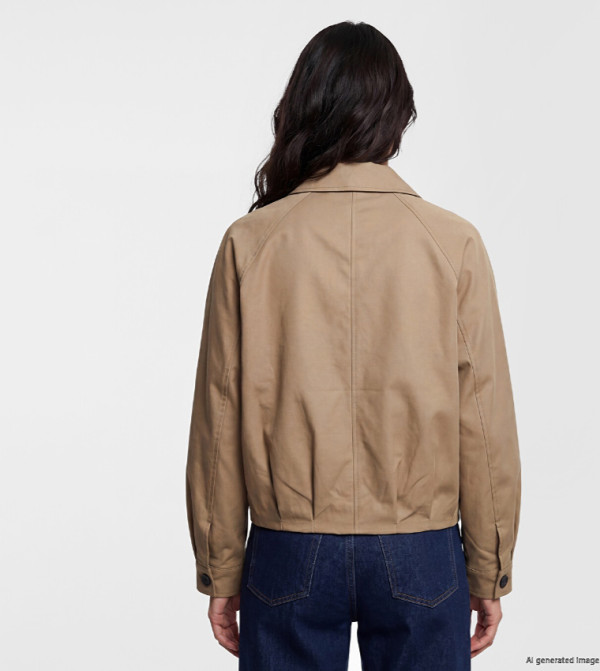 LC Waikiki  Jackets & Coats - Beige Casual Jackets