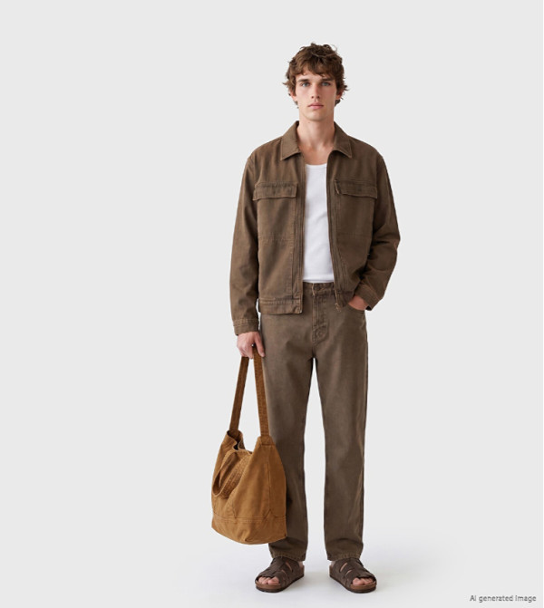 LC Waikiki  Jeans - Khaki Relaxed Jeans