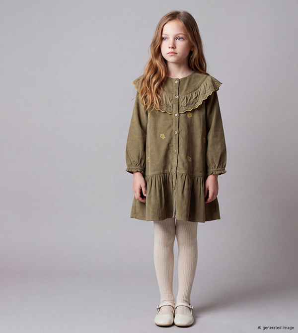 LC Waikiki  Dresses - Khaki Casual Dress