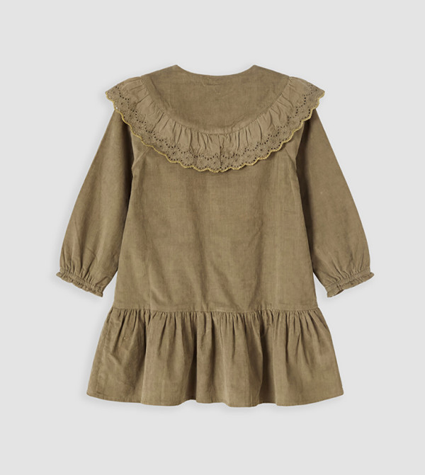 LC Waikiki  Dresses - Khaki Casual Dress