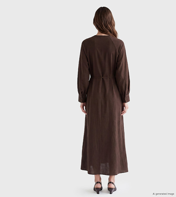 اٍل سي واي كيكي  ملابس محتشمة - بني  modestwear