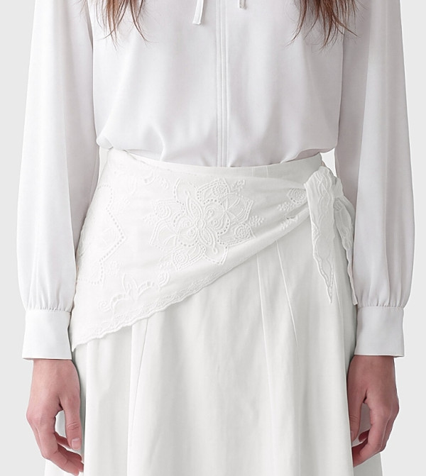 LC Waikiki  Maxi Skirts - White Maxi Skirts