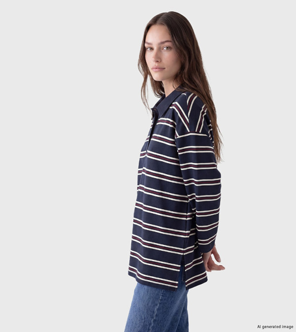 LC Waikiki  Polo T-Shirts - Navy Polo T-shirts