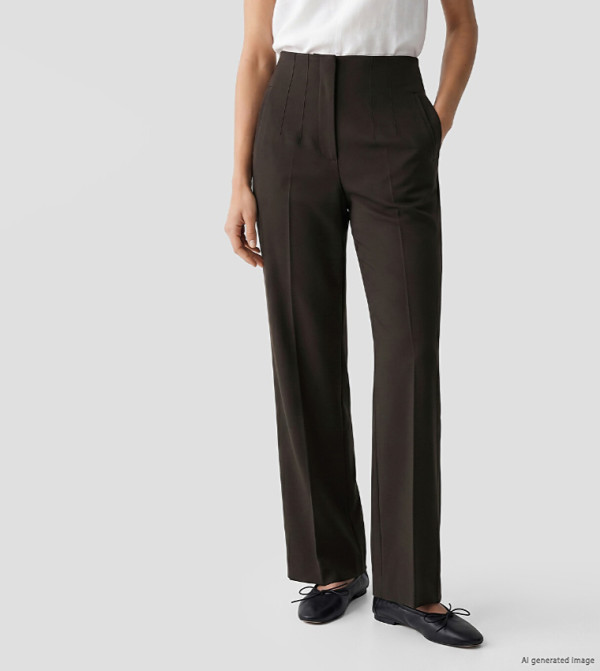 LC Waikiki  Formal Pants - Brown Formal Pants