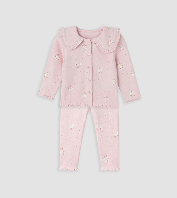 LC Waikiki  Top & Pyjama Sets - Pink Top & Pyjama Sets