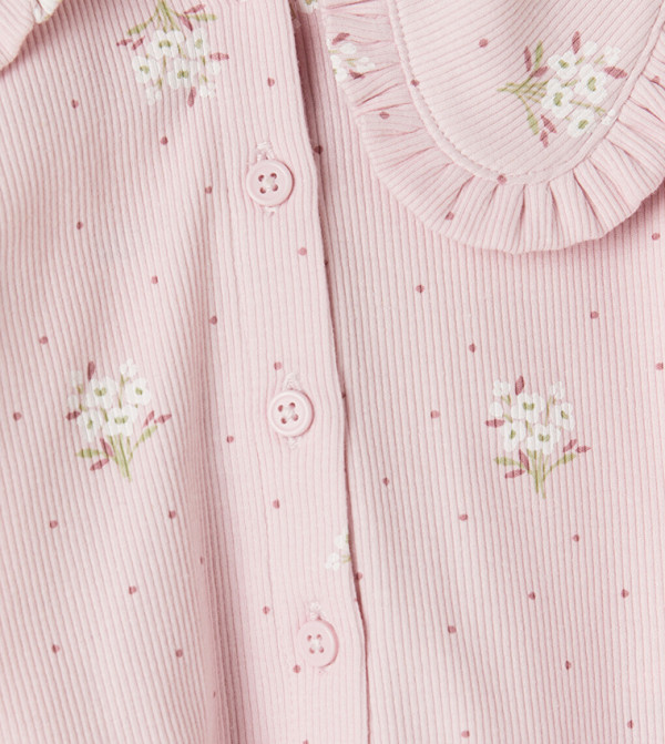 LC Waikiki  Top & Pyjama Sets - Pink Top & Pyjama Sets
