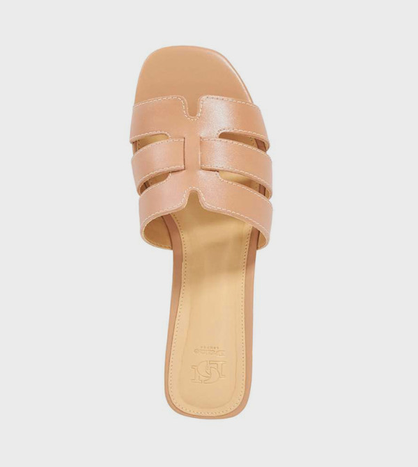 Dune London  - Brown Flat Sandals