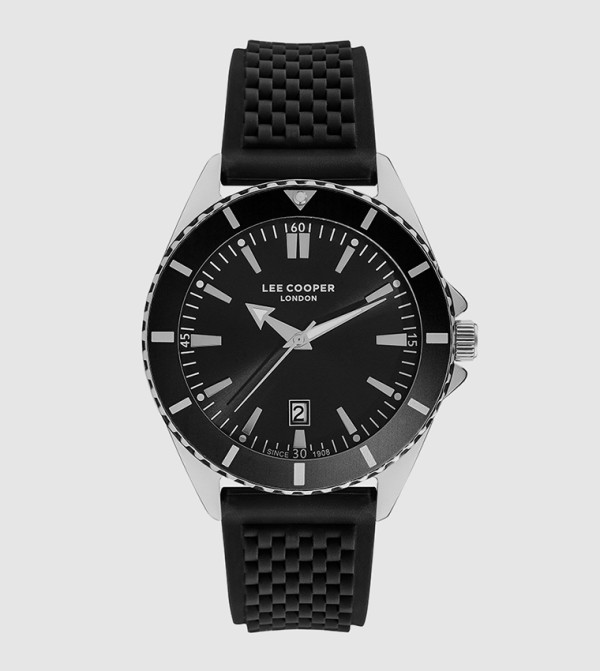 Lee Cooper Time House - Black Analog Watches
