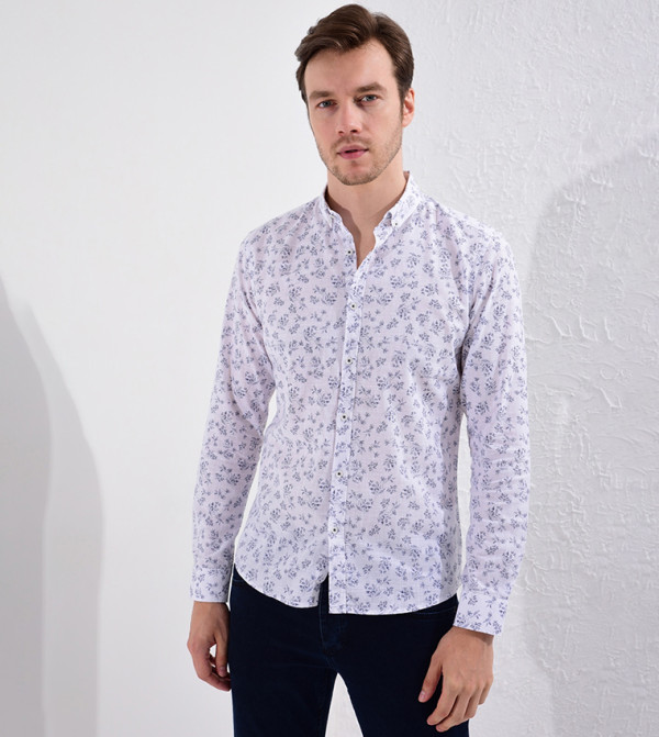 LC Waikiki Formal - White Casual Shirt