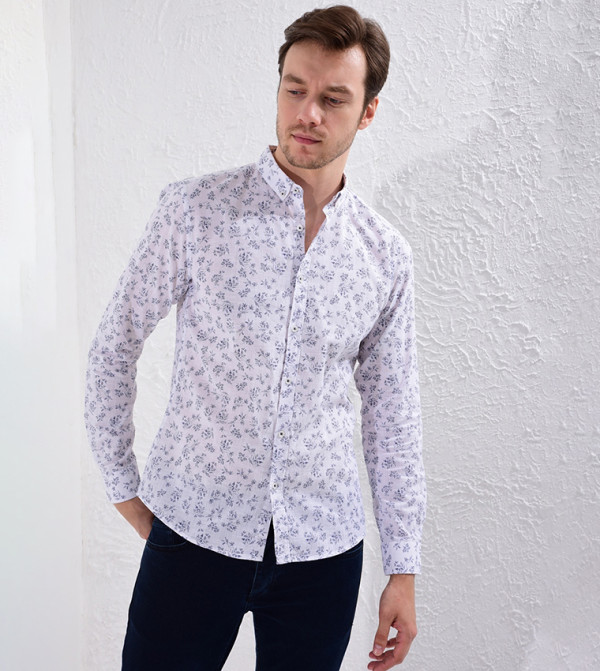 LC Waikiki Formal - White Casual Shirt