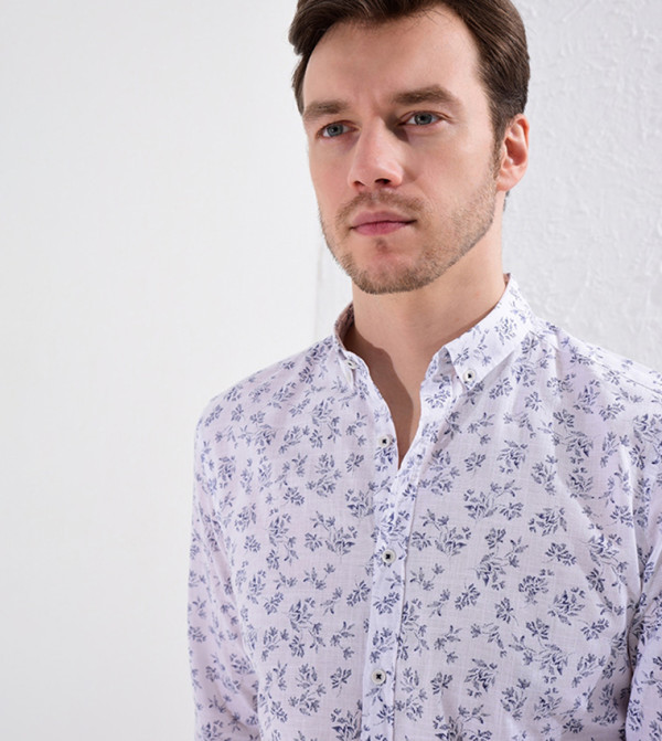 LC Waikiki Formal - White Casual Shirt