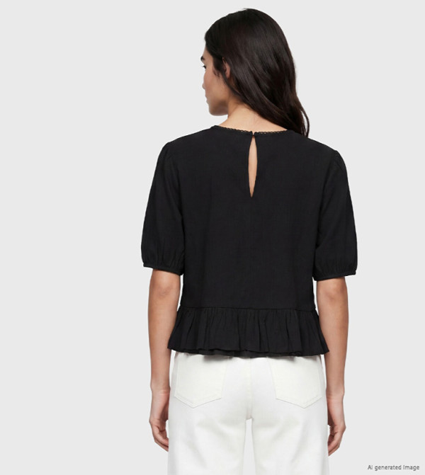 LC Waikiki  Cropped Tops - BLACK Cropped Tops