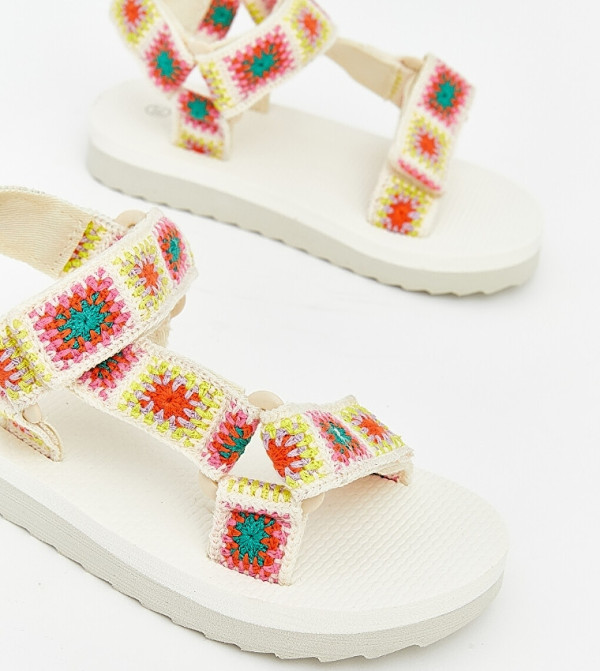 LC Waikiki Flat Sandals - LIGHT BEIGE Flat Sandals
