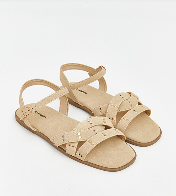 اٍل سي واي كيكي  أحذية فلات - بيج Flat Sandals