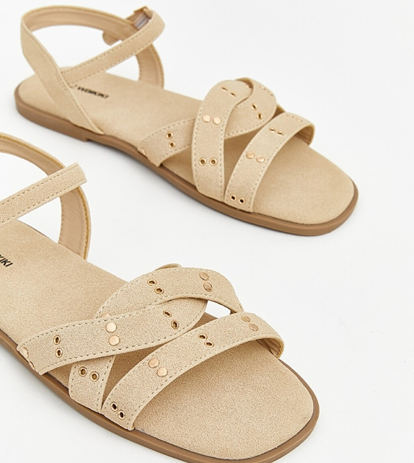 اٍل سي واي كيكي  أحذية فلات - بيج Flat Sandals