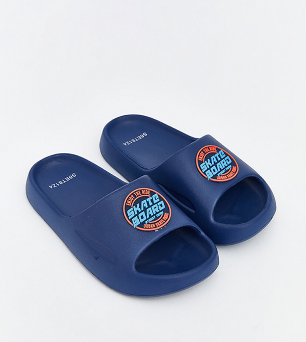 LC Waikiki  Slides - Navy Slides